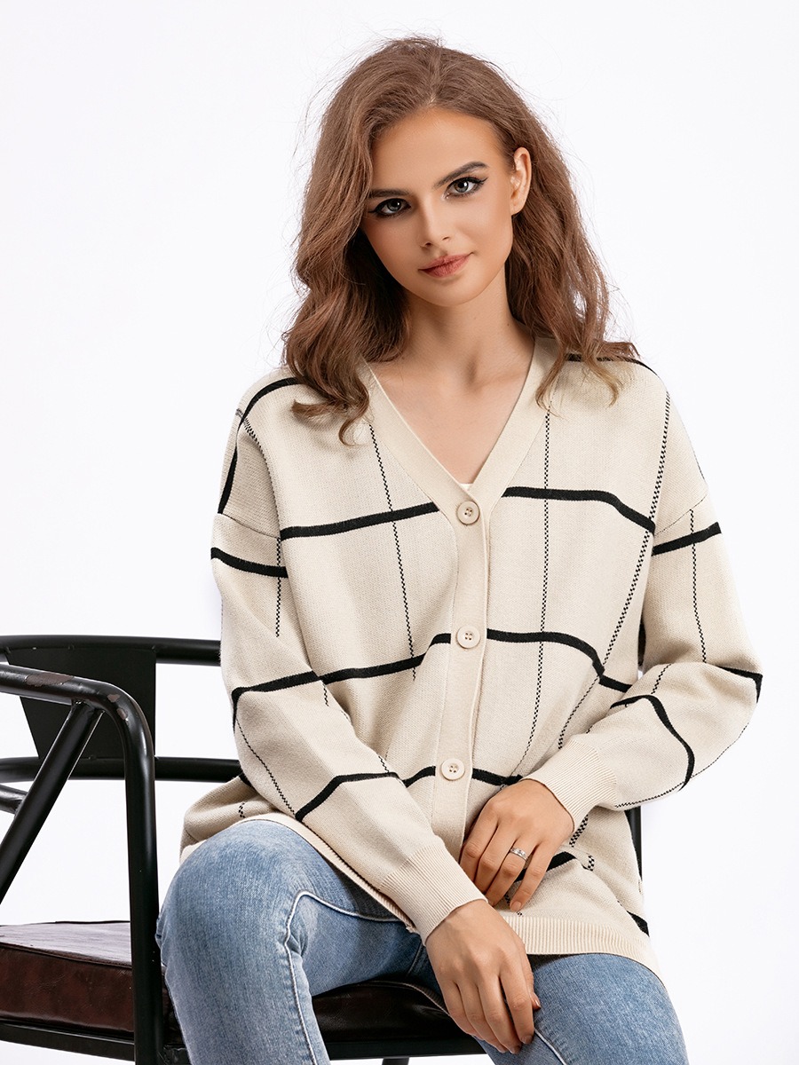 Women Sweater Fashion Knitted Outwear Coat