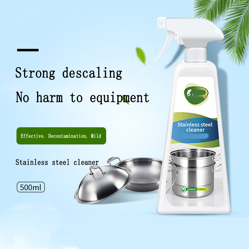 Stainless Steel Cleaner, Faucet Cleaner, Bathroom Descaling, Polishing, Rust Remover, Brightener, Strong Stain Remover