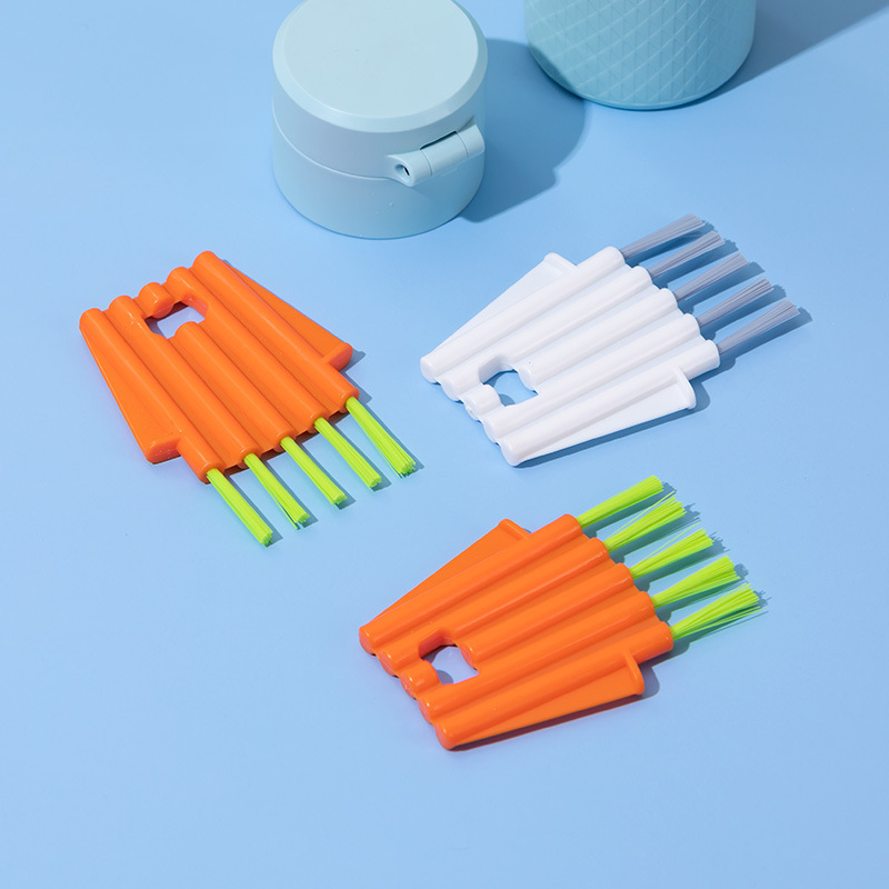 New Window No Dead Angle Multi-Function Groove Crevice Cleaning Brush Bendable Cup Cover Cleaning Brush Milk Bottle Cleaning Brush