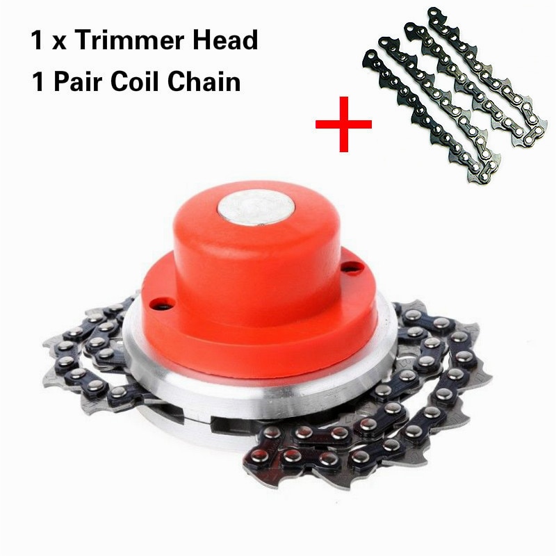 Universal Trimmer Head Coil 65Mn Chain Brushcutter With Thickening chain Garden Grass Parts Trimmer For Lawn Mower