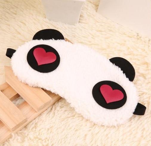 Cute Panda Sleeping Face Eye Mask Blindfold Eyeshade Traveling Sleep Eye Aid Drop Shipping Wholesale
