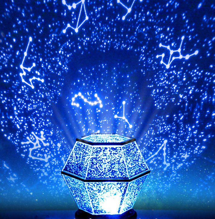 LED Festival Bluetooth Rotating Atmosphere Light Girls Starlight Projection Lights Children’s Bedroom Romantic Starlight Lights