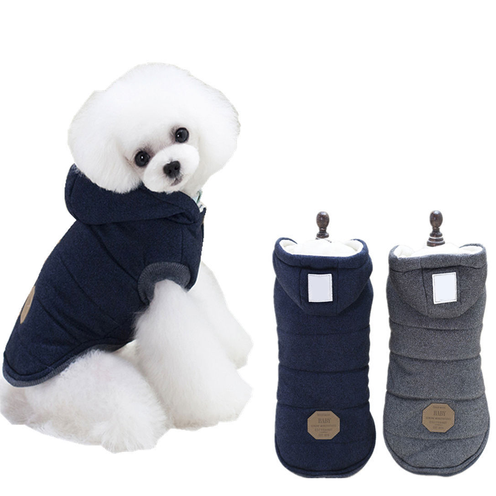 Pet Clothes Dog Clothes Autumn And Winter New Teddy Dog Pet Clothing Two Feet Cotton Clothes