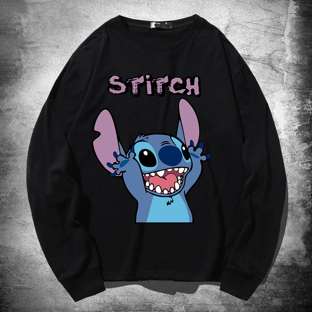 Stitch Long Sleeved T Shirt For Men and Women