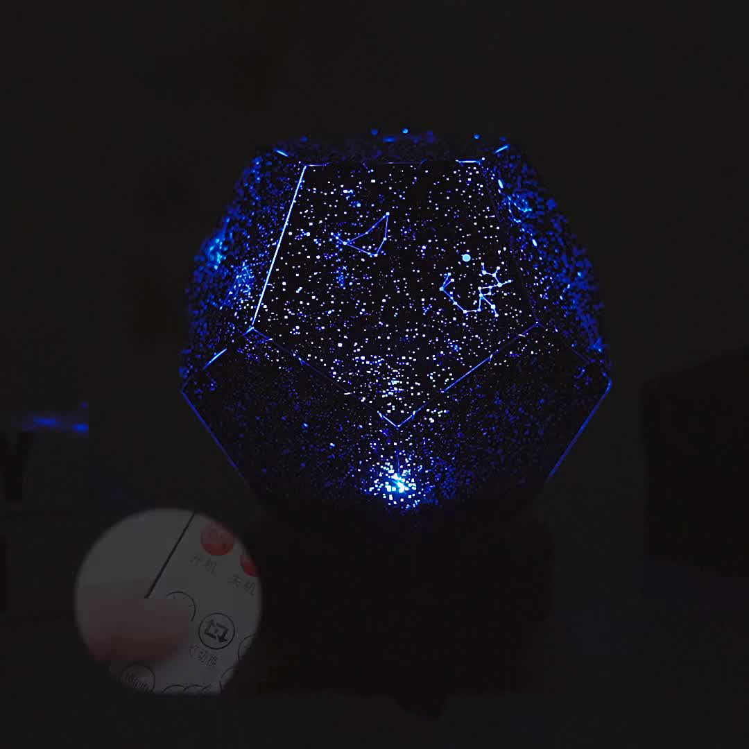 Rotate And Play Starry Sky Projection Lamp Star Romantic Starry Sky Lamp Children’s Sleep Night Lamp