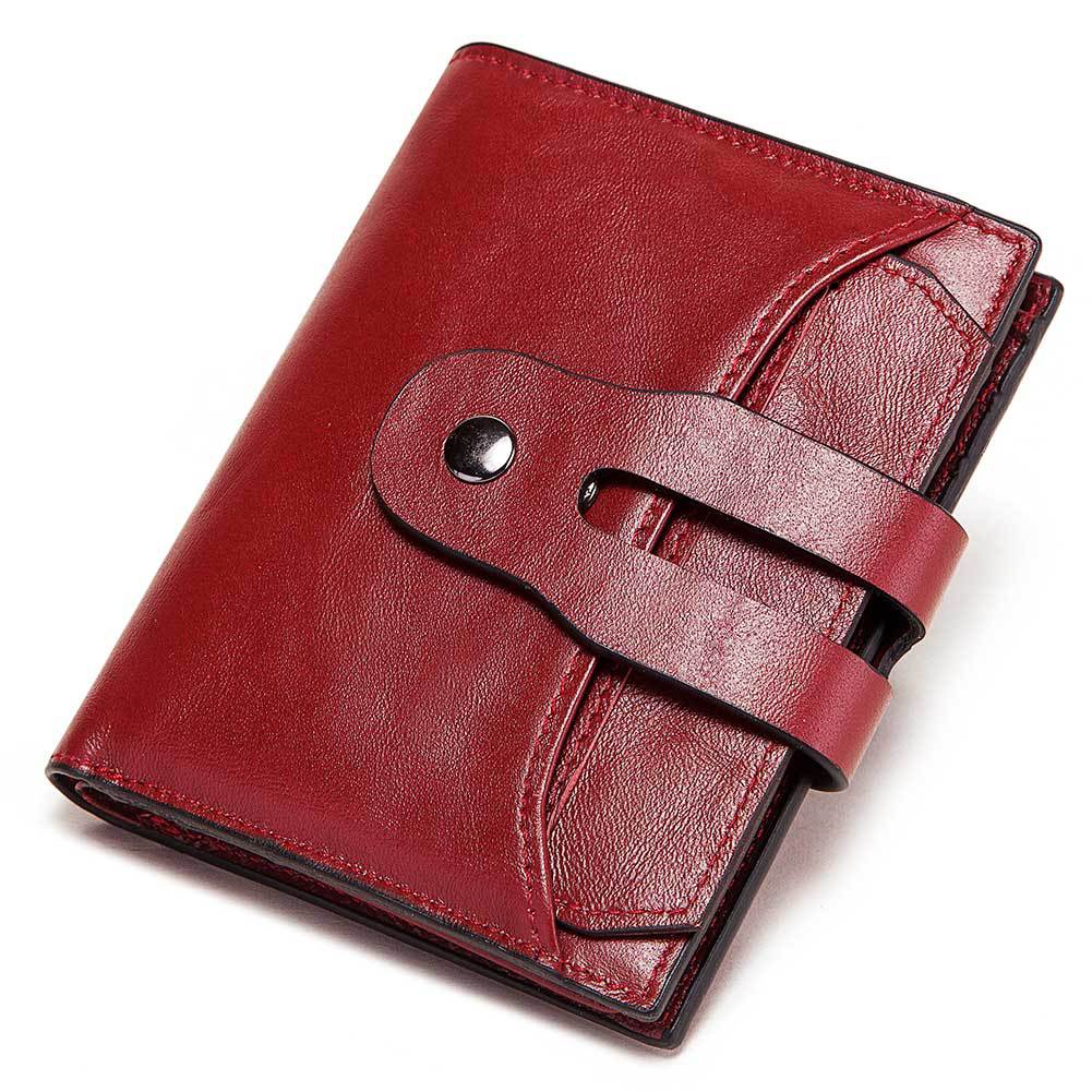 Women Wallets Leather Short Style Multifunctional Bags