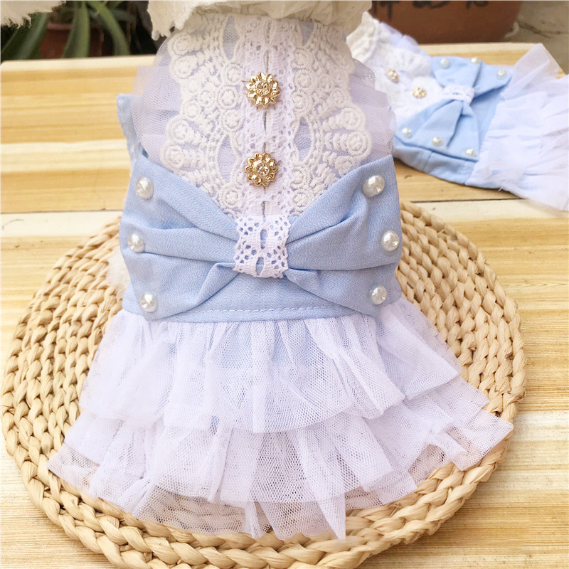 Pet Skirt Dog Cat Skirt Pet Princess Skirt Puppy Kitten Skirt Pet Spring And Summer Clothing