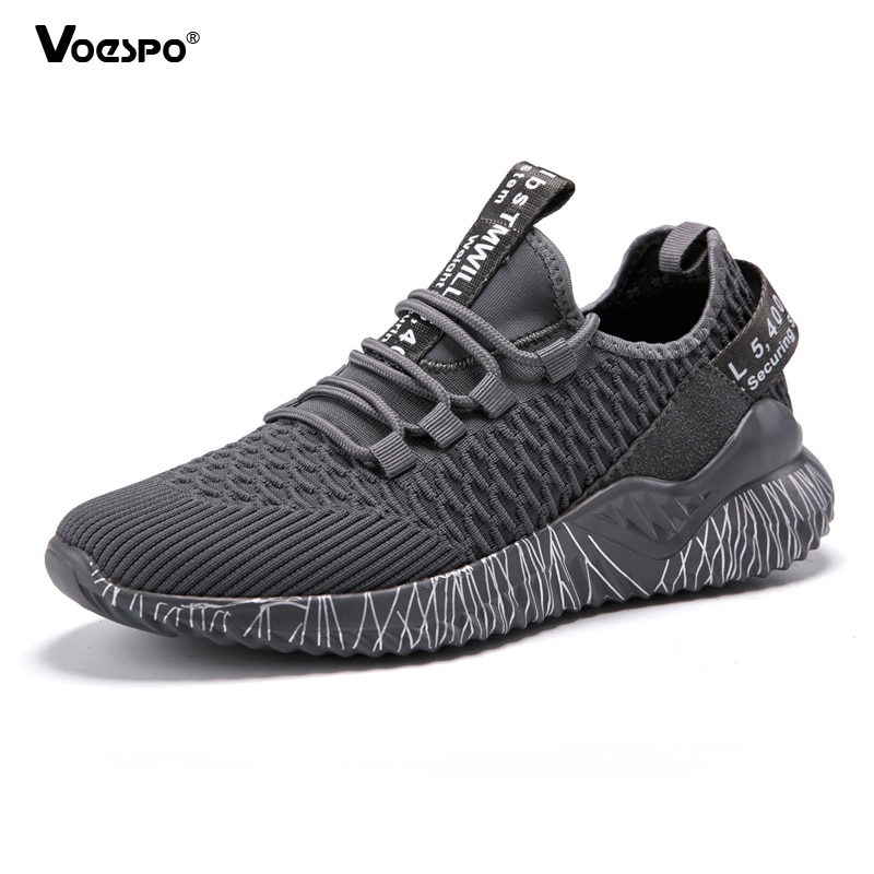 Non-Slip Unisex Light Breathable Running Shoes Wear-resistant Lace-Up Sport Shoes Mans Fashion Sneakers