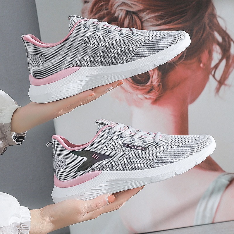 Women’s Sneakers New Breathable Casual Shoes Fashion Korean Running Shoes